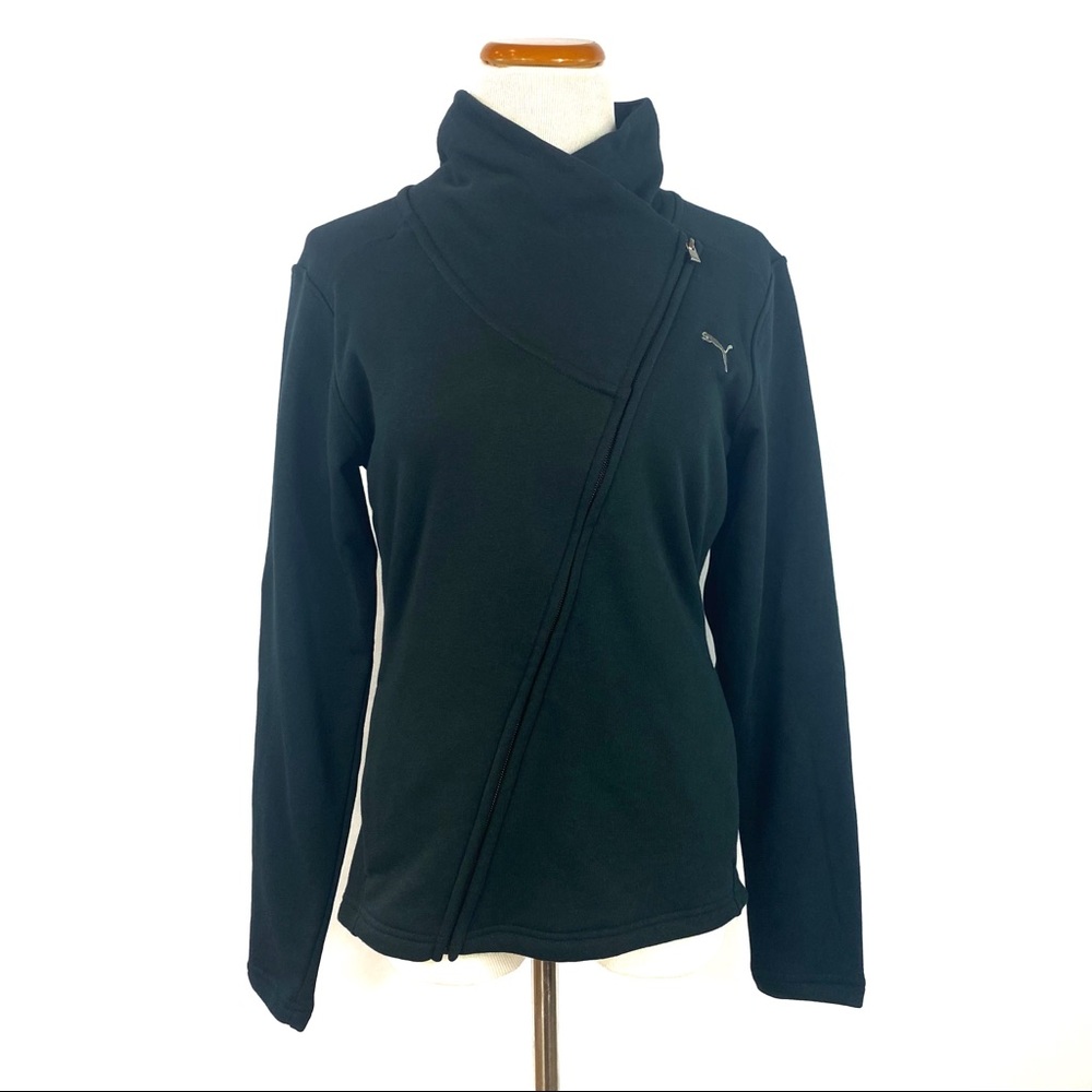 Puma Asymmetric Zip-up Sweatshirt Size Small